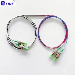 Divisor Fibra Óptica FBT 2x2 Monomodo 1310/1550nm FC/APC
