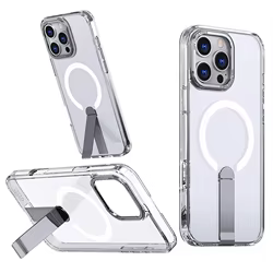Funda MagSafe iPhone 16 Pro Max / 15 / 14 – Carcasa Magnética Metal TPU