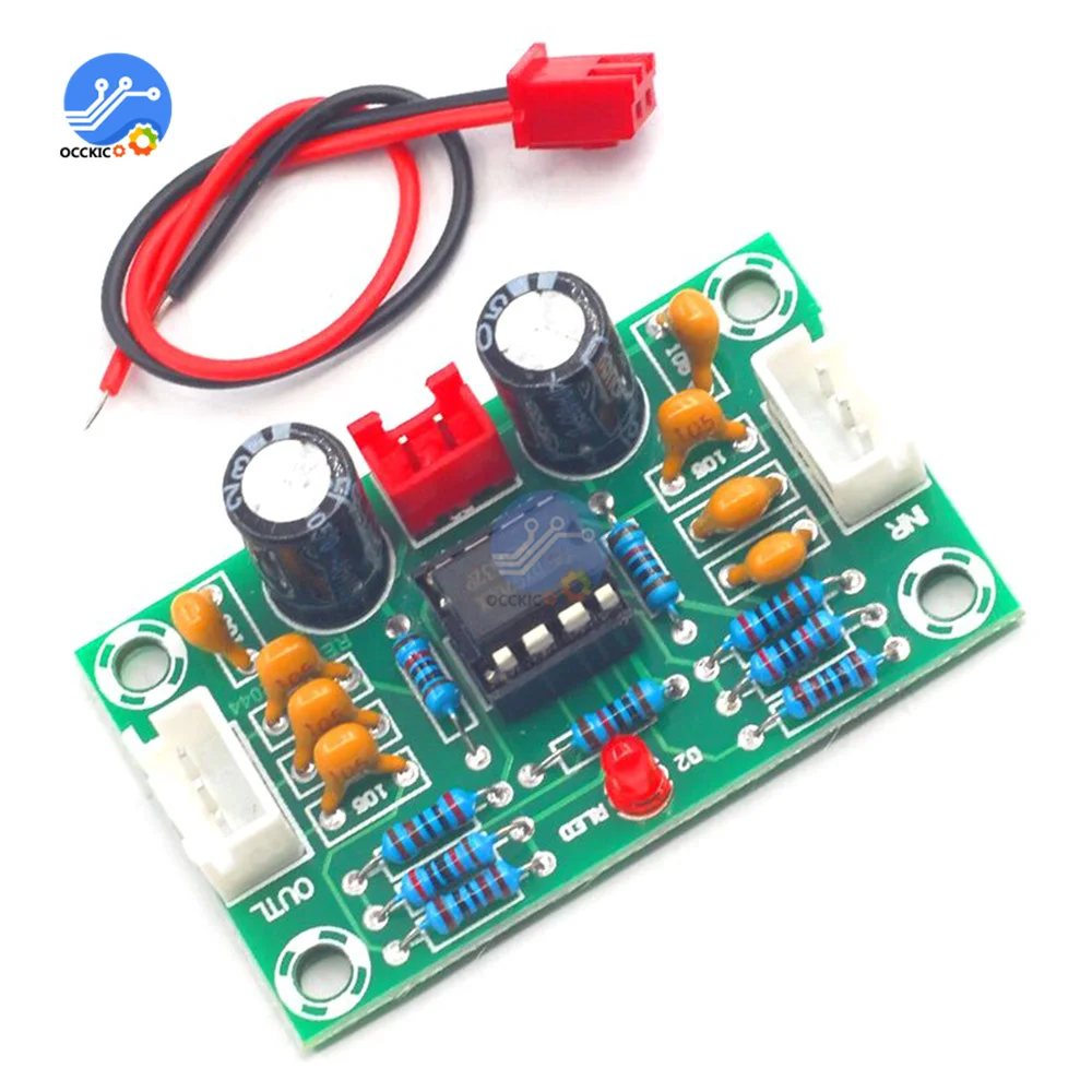 Módulo de preamplificador funcional NE5532, placa de amplificador frontal de Audio Digital, preamplificador de 5 veces de tasa, amplio voltaje - imagen 2