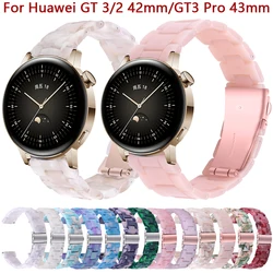 Correa de resina para reloj inteligente, banda de 20mm para Huawei Watch GT 3/2 de 42mm/GT3 Pro de 43mm, Honor Magic 2 de 42mm