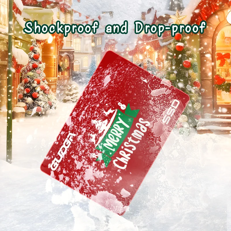 GUDGA-disco duro interno de estado sólido para ordenador portátil, dispositivo de almacenamiento de 2,5 pulgadas, SSD, 128GB, 256GB, 512GB, TLC, regalo para Navidad - imagen 5