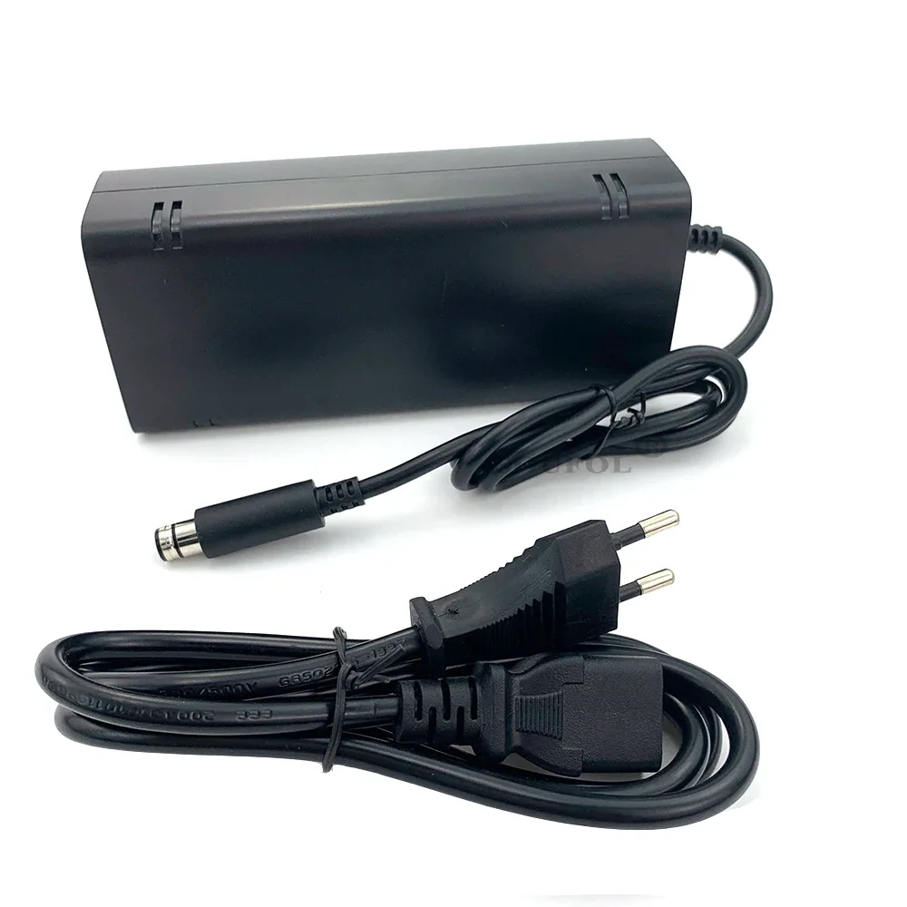 Adaptador de CA de 12V con enchufe de EE. UU./UE/Reino Unido, cargador de cable de alimentación para consola de juegos XBOX 360 E, 100-240V, envío directo - imagen 5