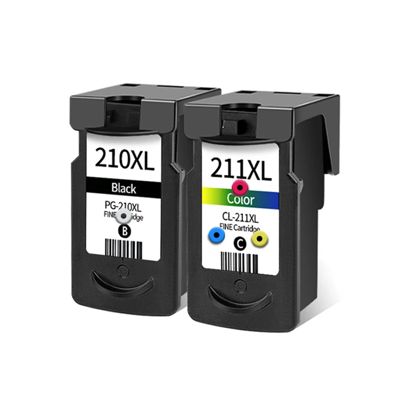Cartucho de tinta recargable PG-210XL CL-211XL para Canon 210 211 XL IP2700 IP2702 MP240 MP250 MP260 MP270 MP320 MP495 MP480 MP490 - imagen 4