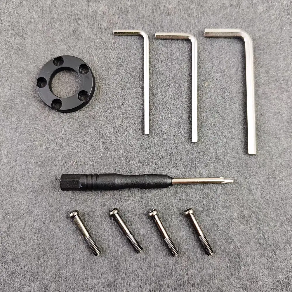 Reemplazo QR2/QR2 Pro, simulador de carreras lateral, volante de Metal de liberación rápida para accesorios de Bases FANATEC - imagen 2