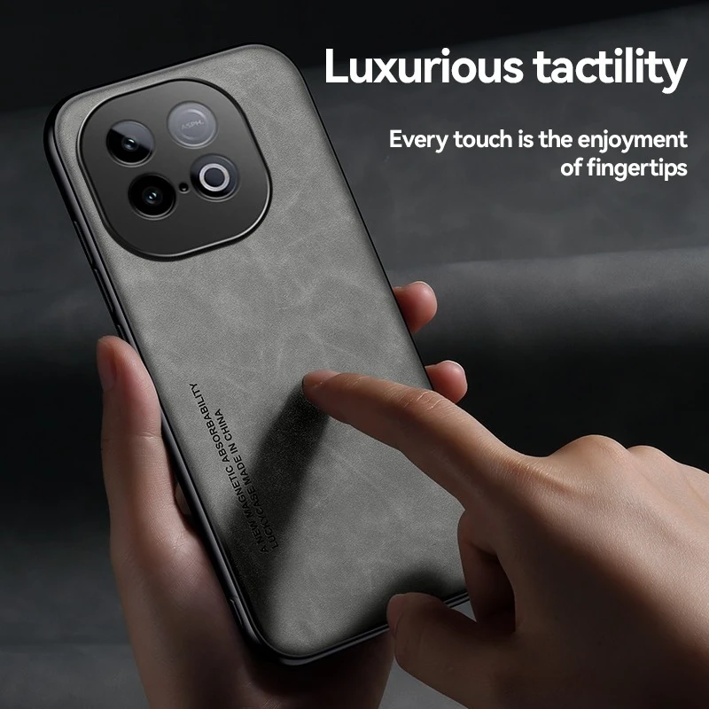 Funda de cuero iQOO Z10 Turbo Pro – Magnética Ultradelgada - imagen 5