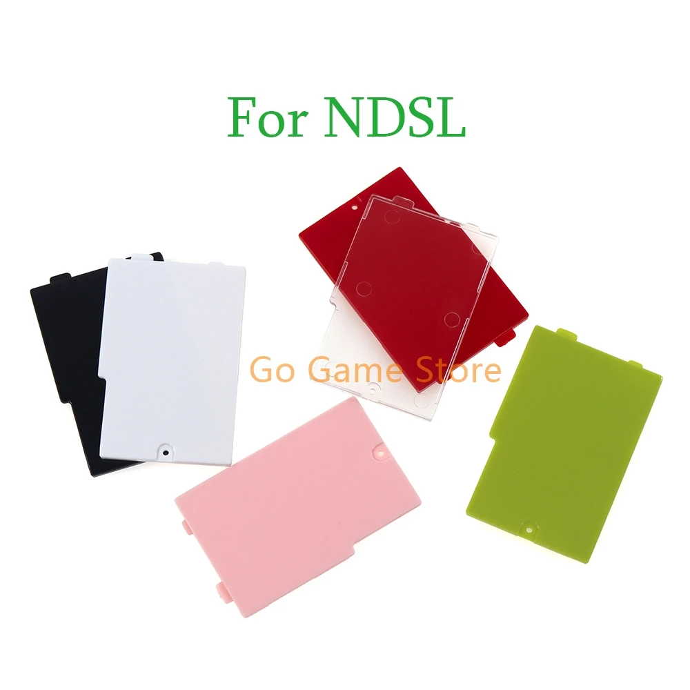 50 Uds cubierta de batería para NDSL tapa trasera de batería carcasa de puerta para piezas de repuesto de Nintendo DS Lite