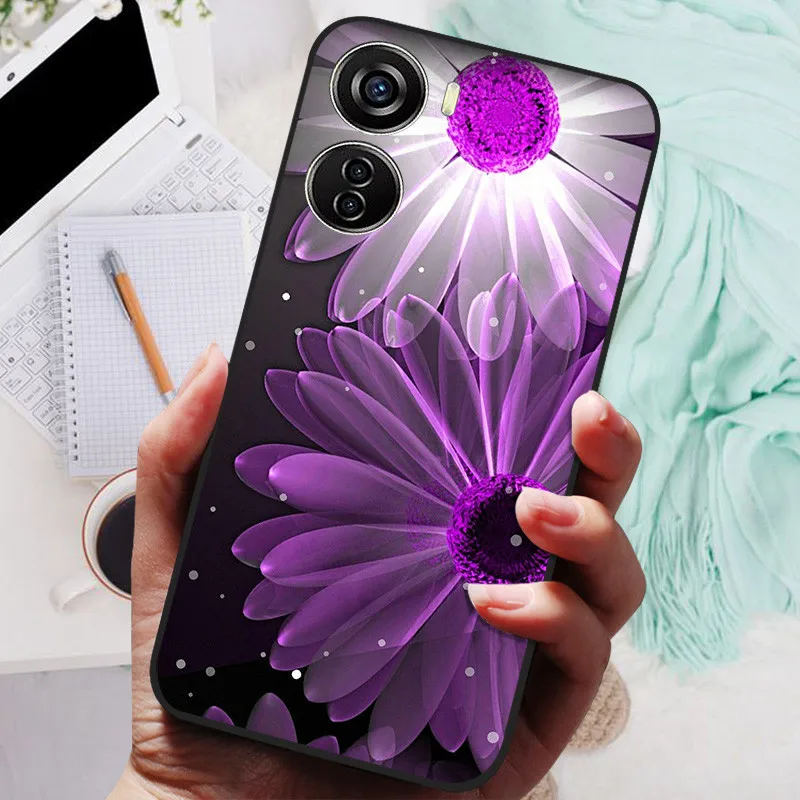 Para ZTE Blade V40 funda de diseño 8046 funda trasera de silicona a prueba de golpes funda de teléfono para ZTE Blade V 40 fundas de diseño coque de parachoques suave - imagen 4