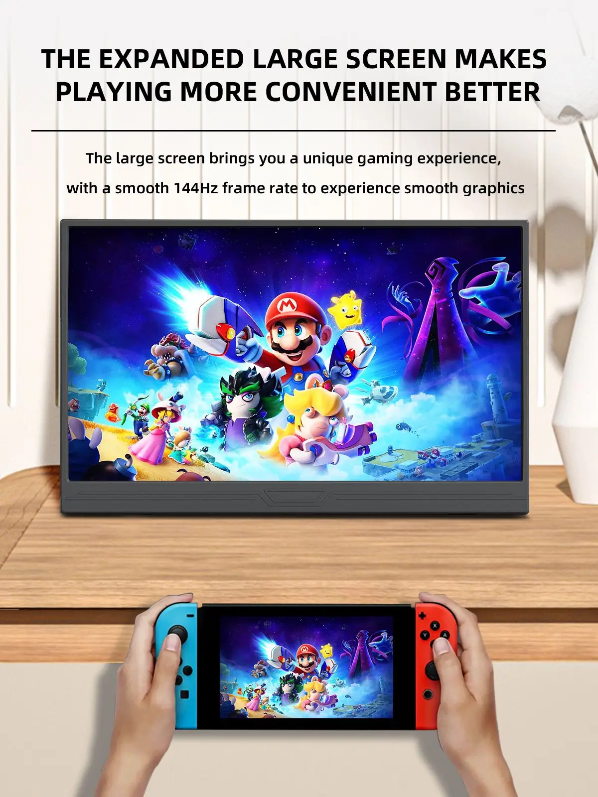 ZSUS Monitor portátil de 15,6 pulgadas pantalla táctil 1920*1080 HDR luz azul baja para XBox PS4/5 interruptor Loptop teléfono móvil extensión de PC - imagen 5