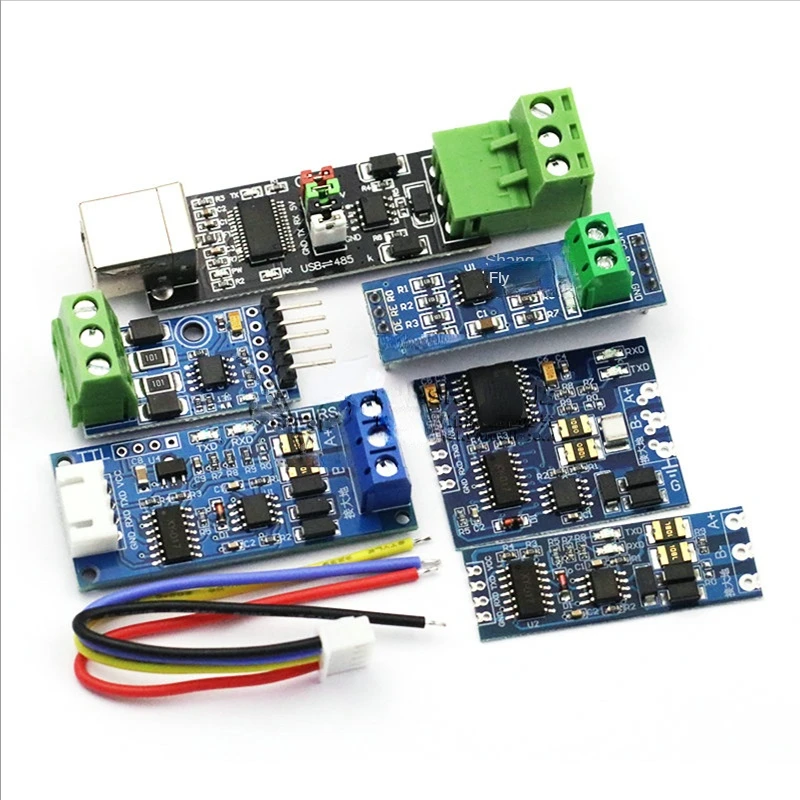 Módulo TTL de giro a RS485, módulo de Control de flujo automático, nivel UART serie, módulo de fuente de alimentación de conversión mutua, 3,3 V, 5V - imagen 4