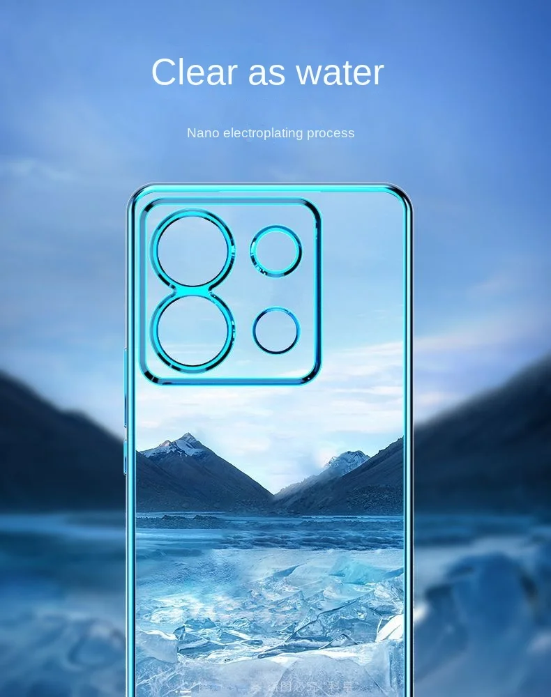 Funda de TPU suave y transparente para Infinix Zero 30 5G Zero30, cubierta trasera protectora delgada, carcasa - imagen 2