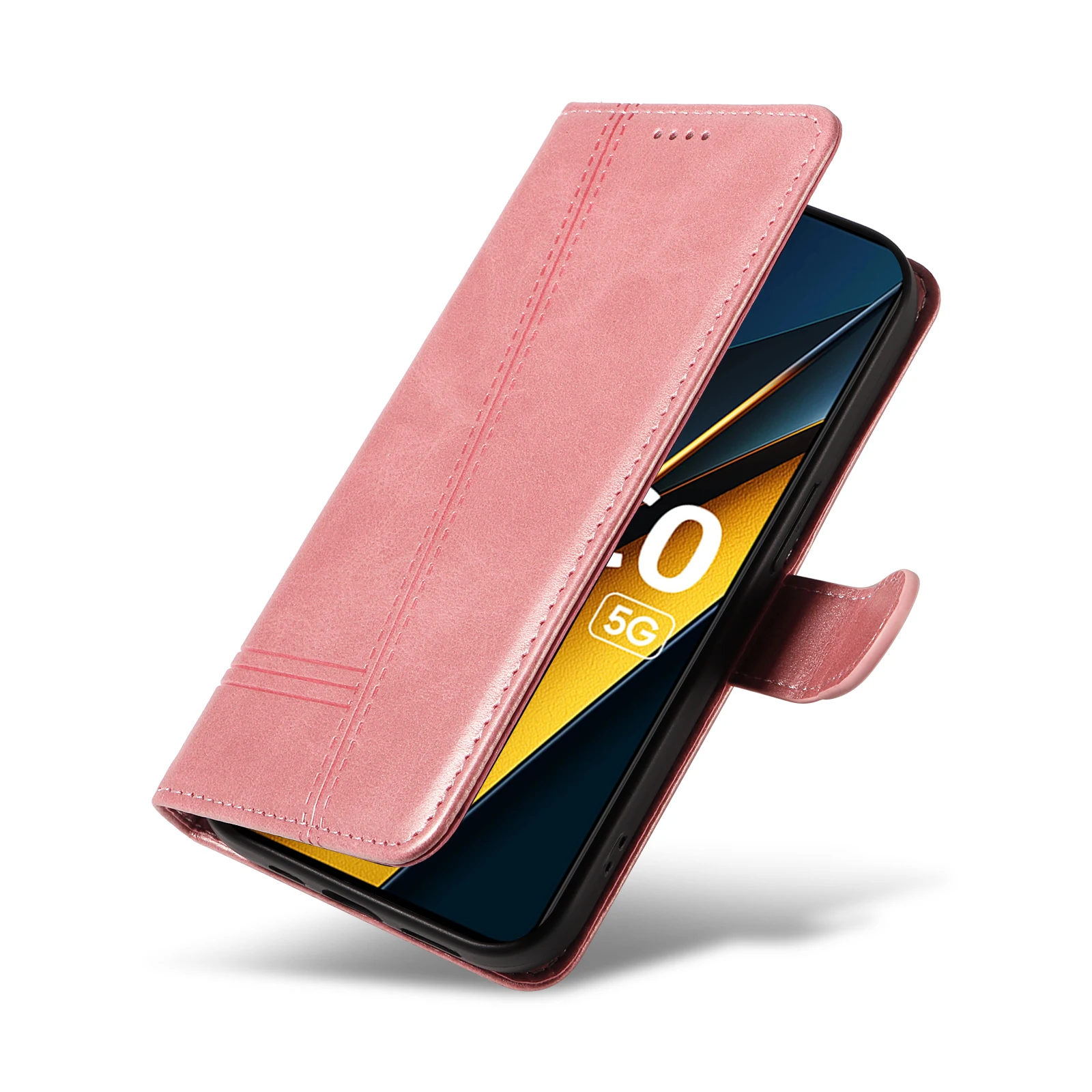 Funda de cuero con tapa para Xiaomi Redmi Note 13 Pro Plus, 12, 11, POCO X6, X5, 13C, 13T, 12C - imagen 5