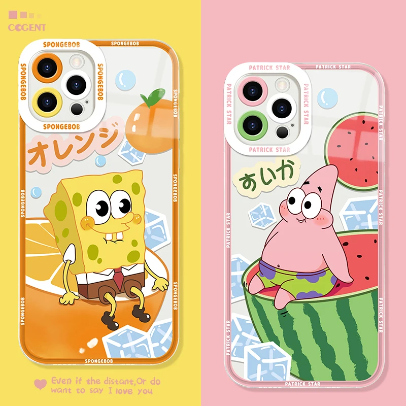 SpongeBobs-funda de teléfono para Samsung Galaxy, carcasa suave para modelos A04, A04S, A04E, A13, A33, A53, A73, A12, A22, A32, A52, A52S, A72, A20 y A30 - imagen 3