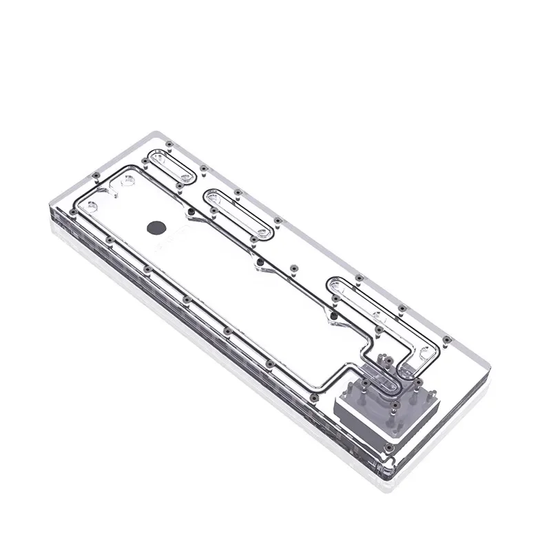 BYKSKI Tanque acrílico para uso en caja de computadora COUGAR Panzer-G/bomba combinada DDC solución de canal de agua fría RGV-CG-PR-G-P - imagen 3