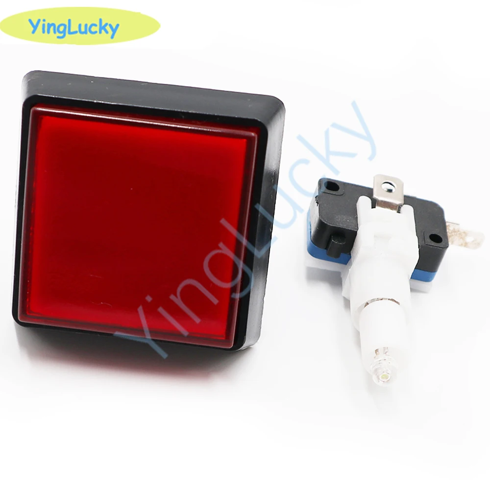 Botones Arcade LED Cuadrados 12V Ledbing - imagen 3