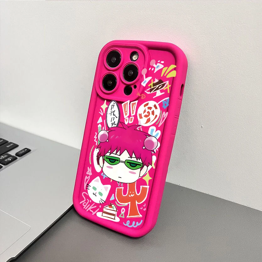 Funda trasera de TPU suave para IPhone, carcasa bonita de Kitty Boy para modelos 16, 15, 14, 13, 12, 11 Pro Max, Mini, XR, XS, X, 7, 8 Plus, novedad de 2024 - imagen 5