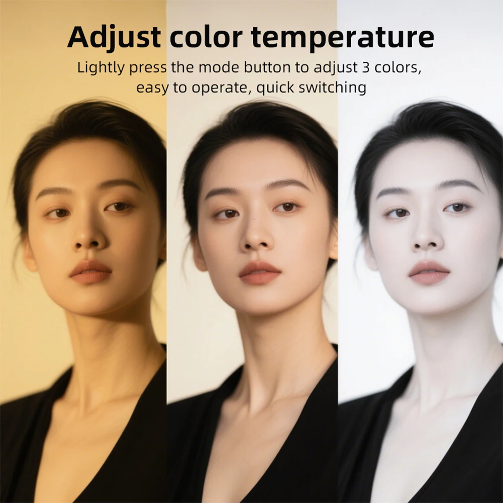 Luz LED para vídeo, iluminación de fotografía recargable, luz de Vlogging, accesorios de cámara para DJI Osmo Pocket 3 - imagen 5