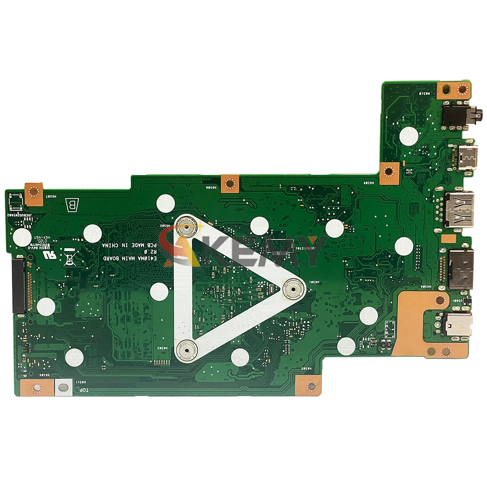 Placa base para ordenador portátil E410MA para ASUS EeeBook E410M E410MAB E410MA placa base para portátil con CPU Celeron 100% pruebas OK envío rápido - imagen 2