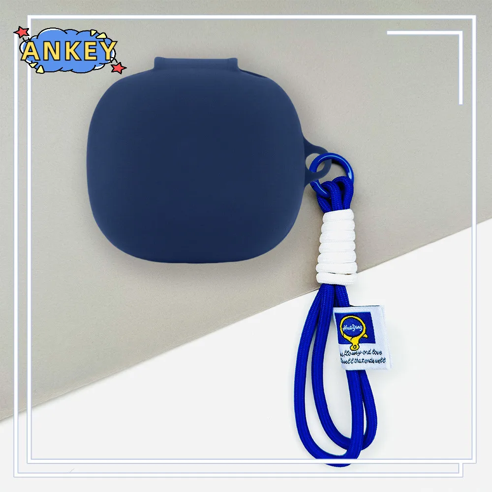 Funda para Samsung Galaxy Buds FE Buds2 Pro Live, cordón protector de nailon, cubierta suave, funda de conchas, accesorios de correa de cuerda de mano - imagen 4