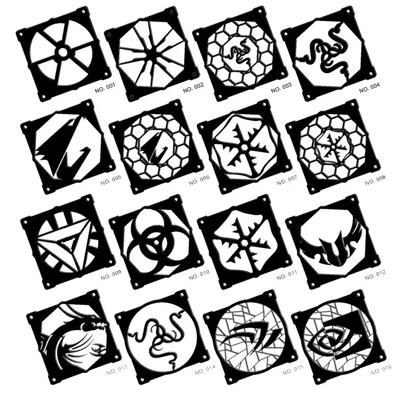 Cubierta de ventilador de refrigeración de 120mm, acrílico, 12cm, ventilador con cubierta de PC, filtro a prueba de polvo, red de refrigeración por agua, bricolaje para decoración de gabinete de jugadores de PC - imagen 3