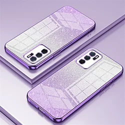 Funda de Lujo Purpurina Degradada OPPO A98 / A78 / A77 – TPU Blanda