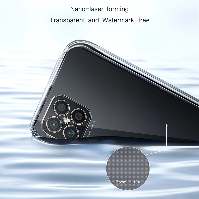 Funda de teléfono transparente Original para Huawei Nova Y60 Y61 Y70 Y71 Y90 Y91 Plus, funda protectora de lente 360, bolsa suave transparente a prueba de golpes - imagen 3