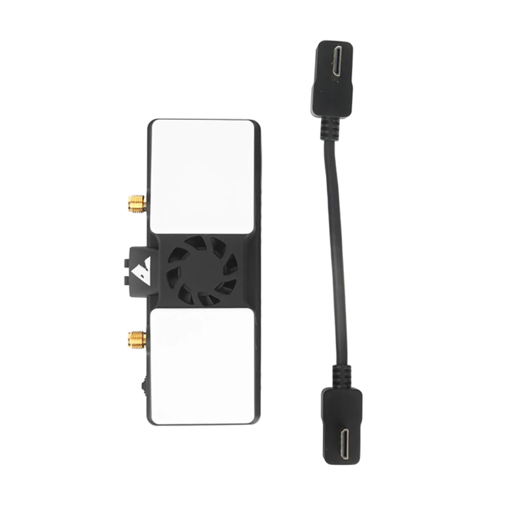 Mini Cable HD de ángulo recto de 90 grados, 0,1 m, Compatible con receptor Shark Byte RX5.1 para Skyzone Fatshark FPV, accesorios para gafas - imagen 4