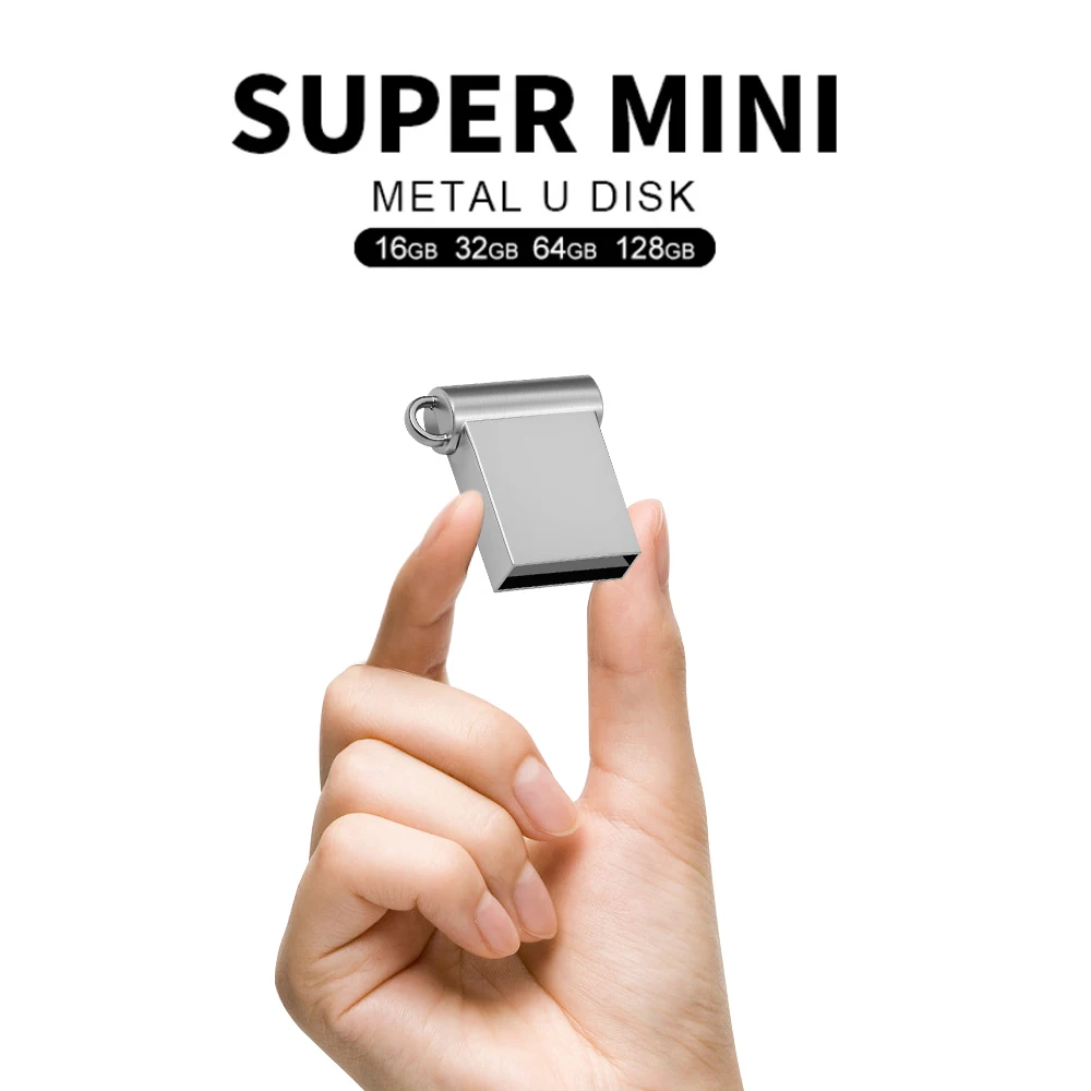 100 Uds Mini unidad Flash USB 64GB 32GB memoria Pen drive 16GB Cle USB 2,0 Stick 8GB 4GB dispositivos de almacenamiento USB logotipo personalizado gratis - imagen 3