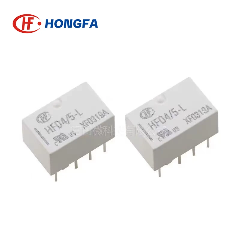 5 uds HONGFA HFD4/5-L relé 5VDC 8PIN 2A relé de señal de retención magnética de bobina única para el mercado de la electrónica - imagen 4