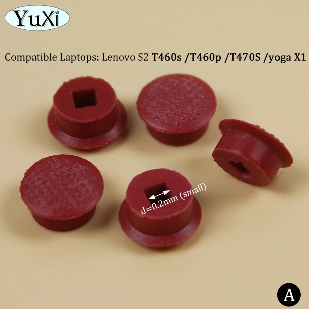 Tapa de punto de seguimiento para puntero de ratón, 2 uds., para ThinkPad, Lenovo, DELL, HP, teclado de ordenador portátil, palo apuntador, tapa de Joystick para ratón - imagen 3