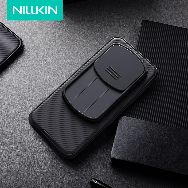 Para Honor Magic 8 Pro funda NILLKIN Anti-fingerpirnt Airbag TPU duro PC lente deslizante protección cubierta del teléfono - imagen 4