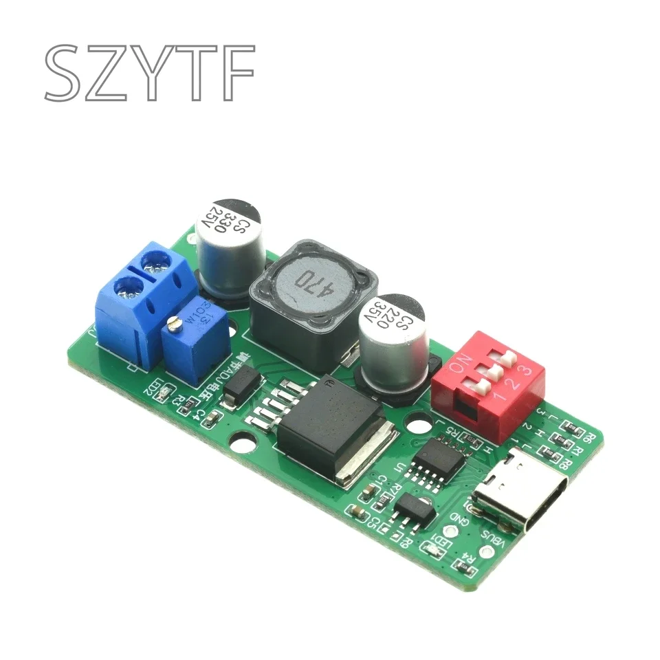 Placa de disparo PD/QC: cargador rápido tipo C, ajustable 5 V-20 V, admite entrega de energía y carga rápida - imagen 2