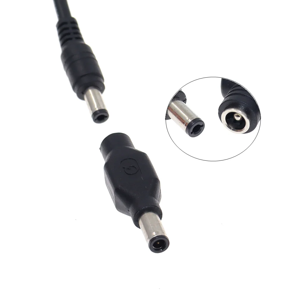 10 unids/lote 5,5*2,1mm hembra a 4,0*1,7mm 4,8x1,7mm 3,5x1,35mm 5,5x2,5mm macho DC enchufe conector de Audio adaptador portátil - imagen 4