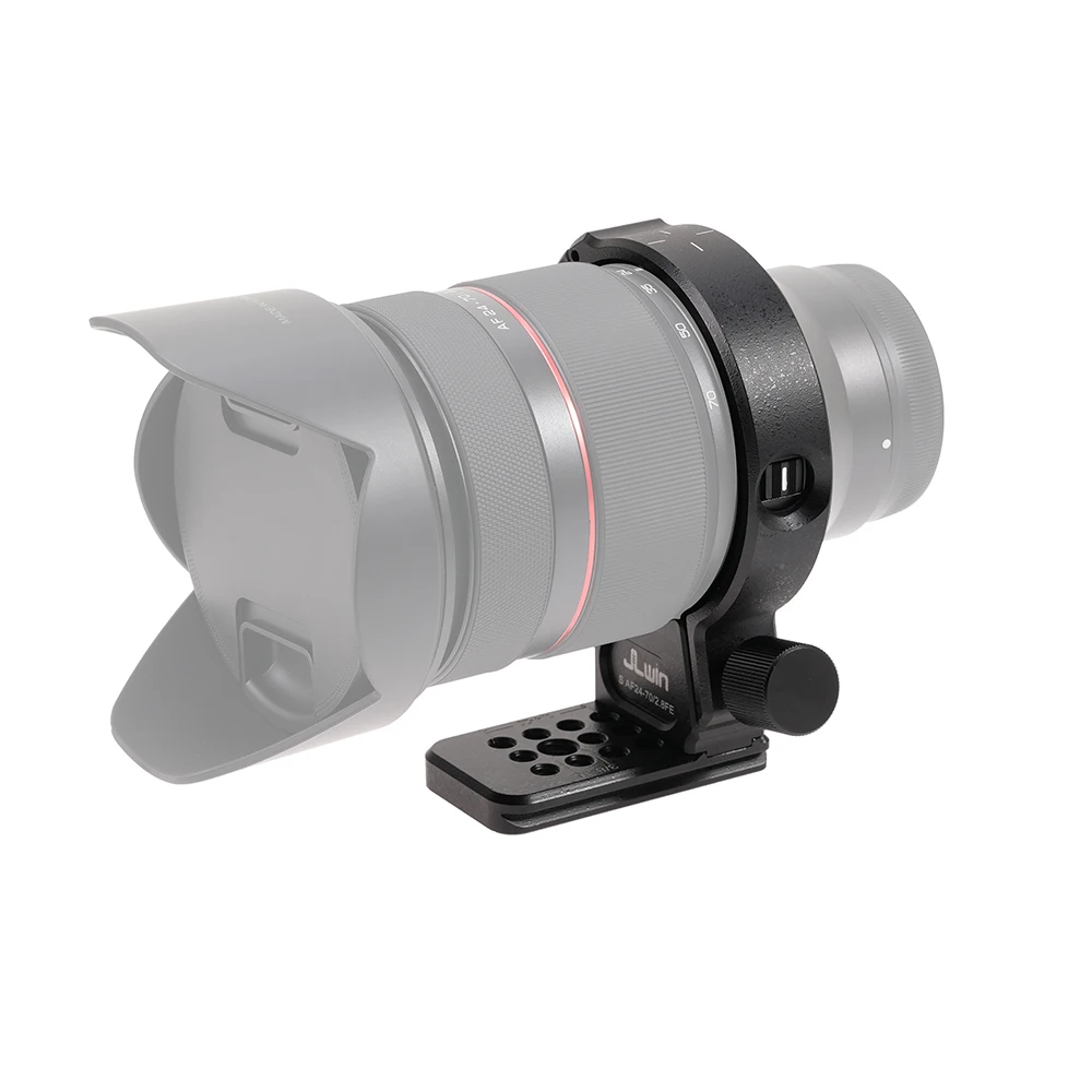 FOTGA 1/4 adaptador de anillo Base de cuello de montaje de trípode de liberación rápida para Samyang AF24-70mm F2.8 soporte de lente de cámara accesorios de trípode - imagen 3