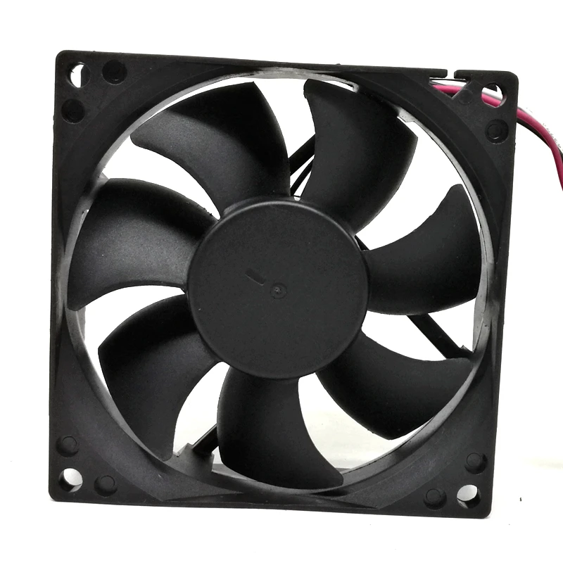 Ventilador de refrigeración silencioso para ordenador, accesorio para AVC DS08025B12H ds08025b12h-014 8cm 8025 12V 0.30A, chasis de CPU, 80mm, nuevo - imagen 4