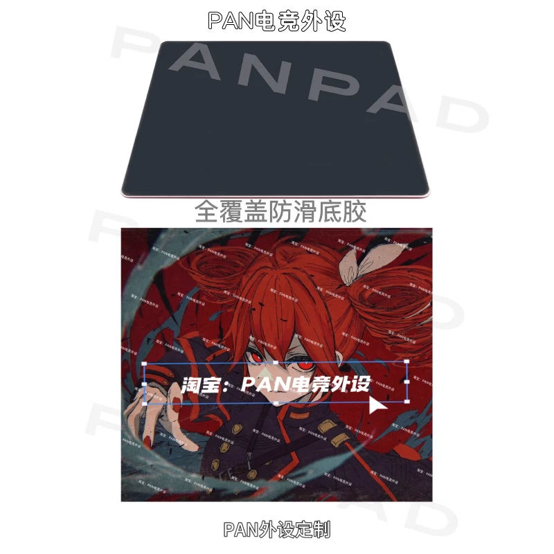 Alfombrilla de ratón Abyssgaming, copia de versión, deportes electrónicos, Gaming, Anime, alfombrilla grande, alfombrilla de ratón de vidrio templado suave personalizada para jugadores VALORANT FPS - imagen 4