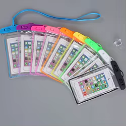 Bolsa impermeable Universal para exteriores, bolsa seca para natación y playa, funda, soporte para Iphone, Samsung, Xiaomi, Huawei, Fundas impermeables