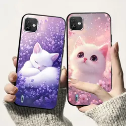 Funda TPU Floral Antigolpes Wiko Y62, Y81, Y82, Y51 y Y52