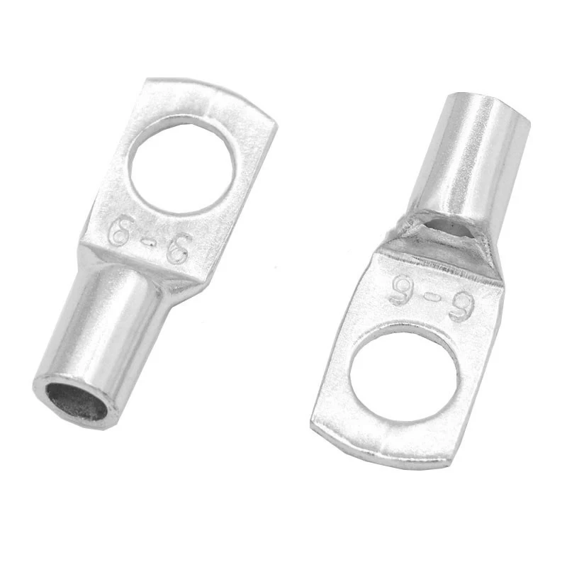 Terminal desnudo de cobre estañado, conectores de anillo de sello, Cable desnudo prensado/Soldado, Kit surtido de terminales SC6-6/8(JKG) - imagen 2