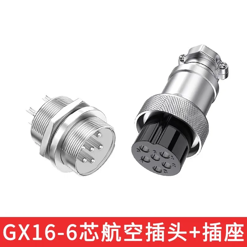 GX16 2 3 4 5 6 7 8 9 10 pines enchufe de aviación macho hembra acoplamiento aviador conector Circular accesorios de grado Industrial - imagen 5