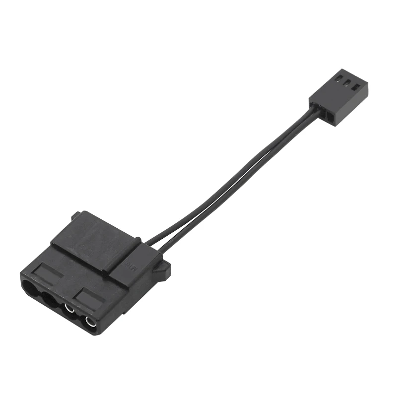 Cabeza hembra de 4 pines a 3 pines para evitar el problema del ventilador conectado al regulador de la interfaz grande 4P, 9cm - imagen 3