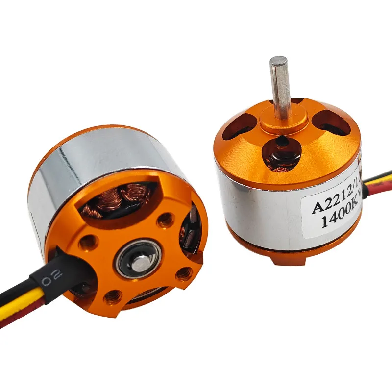 1 Uds aeromodelismo A2212 Motor sin escobillas KV1000/1400/2200/930KV 273D XXD Motor de cuatro ejes - imagen 2