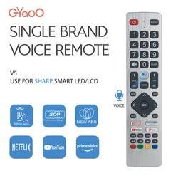 Sharp AQUOS SH-V5 – Mando a distancia por voz para Smart TV