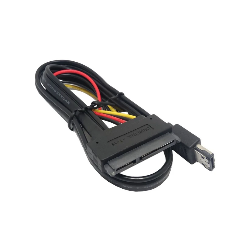 50 cm eSATAp Power ESATA Combo a SATA 22 pines y IDE 4 pines 5 V 12 V para cable de datos de disco duro de 3,5 "y 2,5" - imagen 3