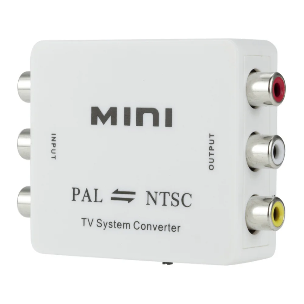 Convertidor TV Bidireccional Mini PAL NTSC Conmutador Sistema TV - imagen 2