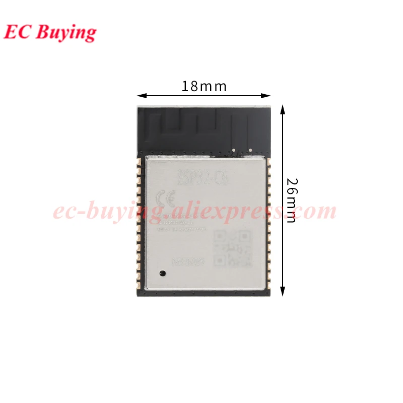 1-10 Uds ESP32C6 ESP32-C6-1 NanoESP32-C6-N4/N8/N16 WiFi inalámbrico Wi-Fi 6 Ble 5,0 + Zigbee 3,0 + placa de desarrollo de módulo MCU de rosca - imagen 3