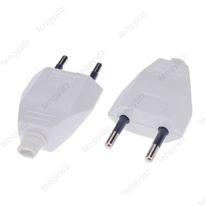 Adaptador de enchufe europeo con destornillador, conector de cable de extensión recargable de repuesto, 220 V, 2,5 A, 8 Uds. - imagen 2