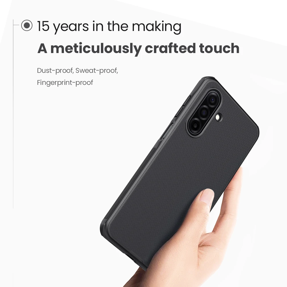 Para Samsung Galaxy A17 funda NILLKIN funda ajustada para Samsung Galaxy A17 funda protectora súper esmerilada de alta calidad funda mate para PC - imagen 4