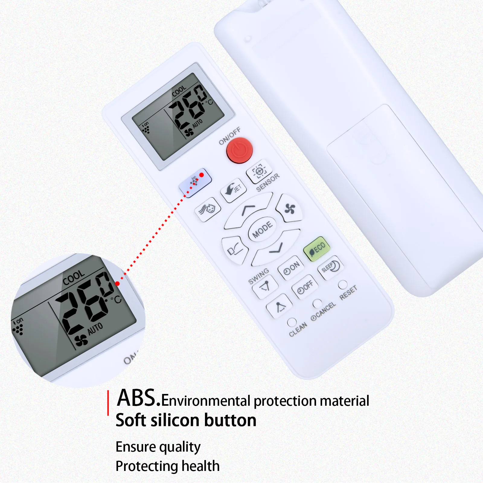 Nuevo Control remoto de repuesto CRMC-A936JBEZ para aire acondicionado SHARP - imagen 4