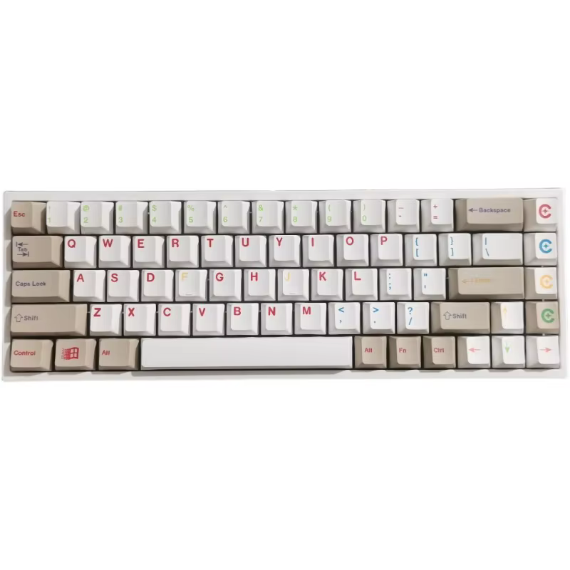 Teclas PBT GMK Handarbeige Perfil Cherry para interruptores MX