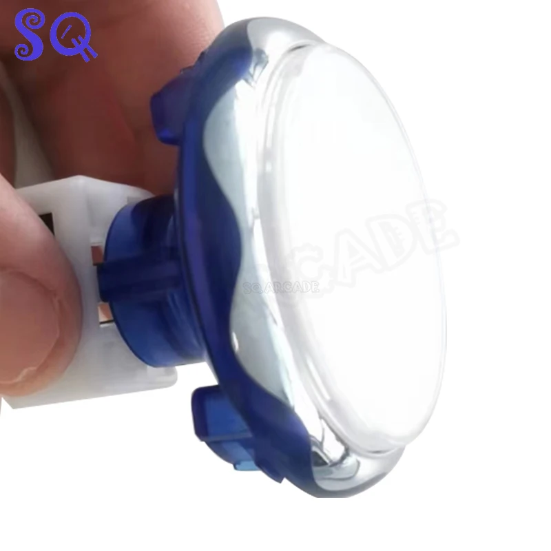 10 Uds. Botón de máquina de juego con ranura de alta calidad, botón pulsador de juego Arcade para máquina de juego Arcade, consola de Joystick DIY - imagen 4